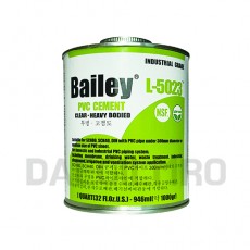 PVC 접착제 BAILEY L-5023 투명 500g 1kg